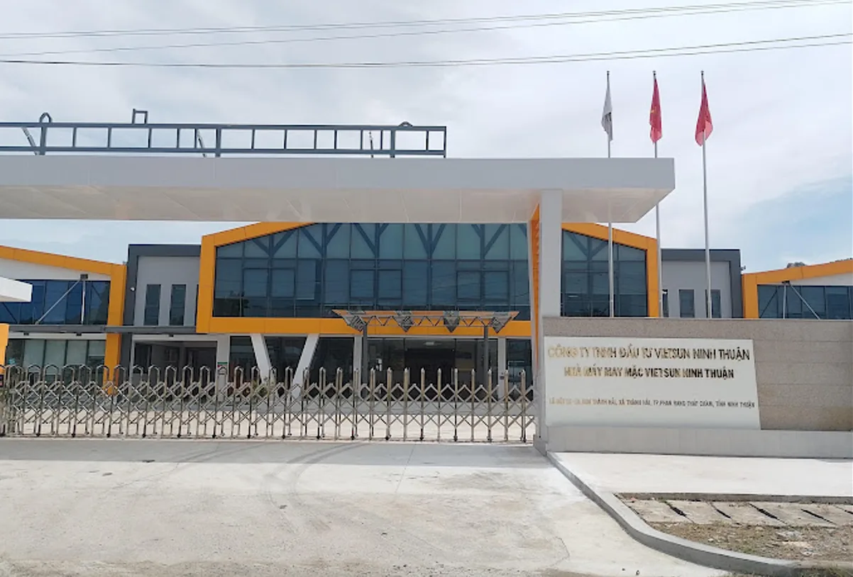 Nhà máy Vietsun Ninh Thuận
